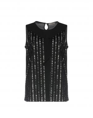 Топ без рукавов  - Черный цвет