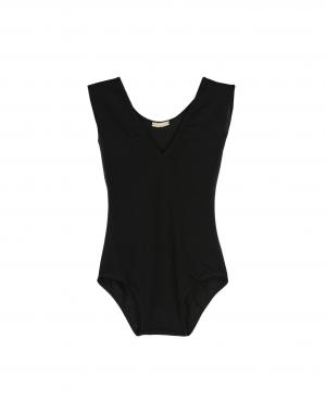 Топ без рукавов  - Черный цвет