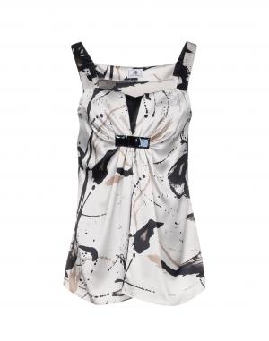 Топ без рукавов  - Белый цвет