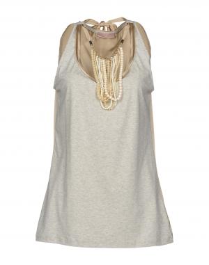 Топ без рукавов  - Серый цвет