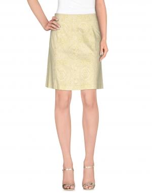 Юбка до колена  - Зеленый цвет