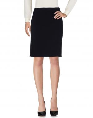 Юбка до колена  - Синий цвет