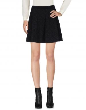 Юбка-трапеция  - Черный цвет