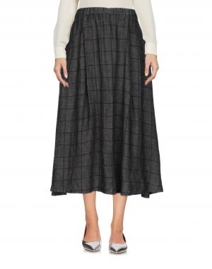 Длинная юбка  - Серый цвет