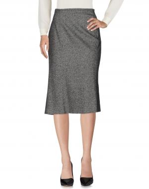 Юбка-трапеция  - Серый цвет