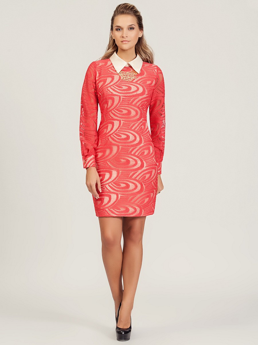 Платье  - белый цвет