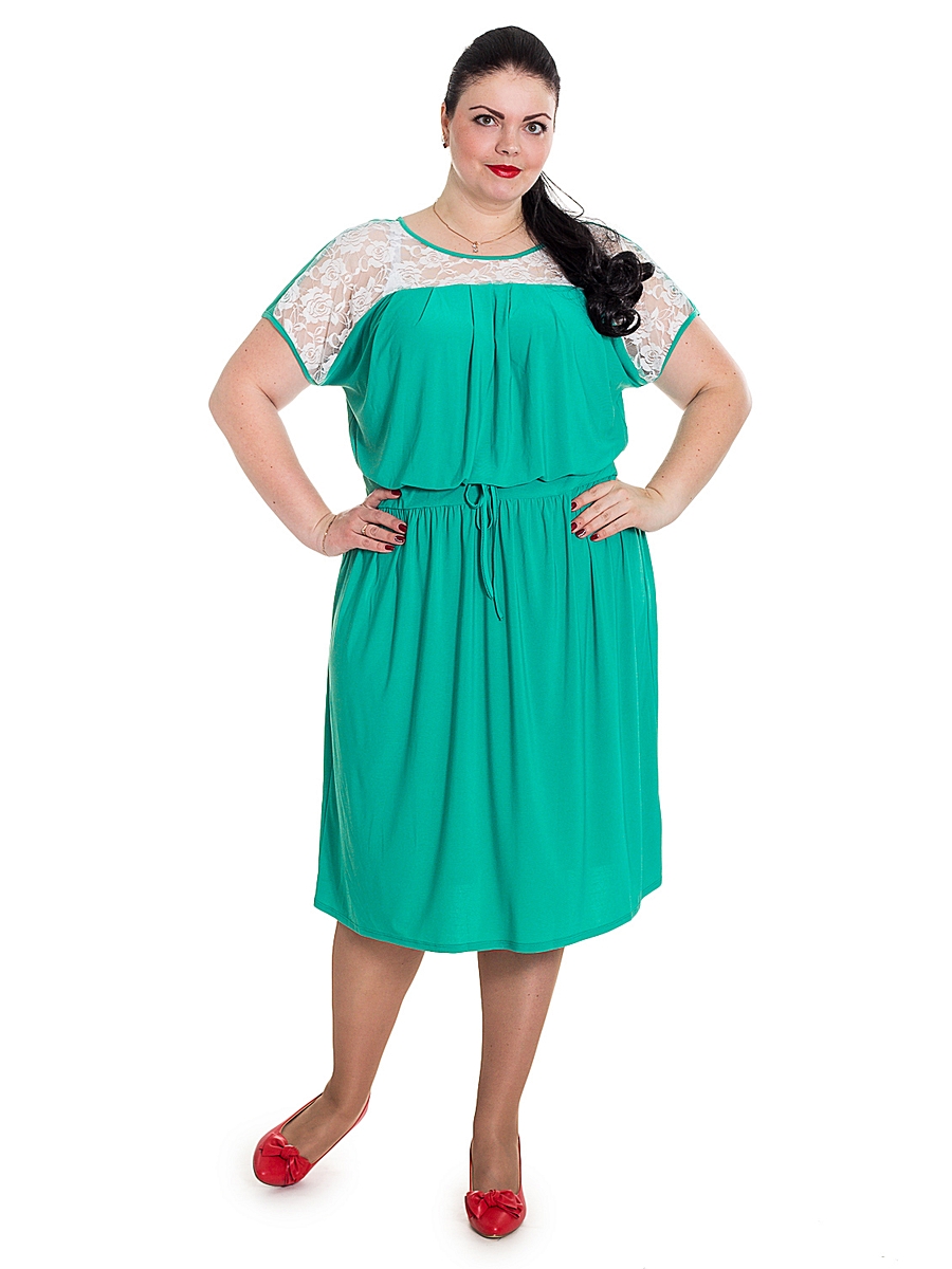 Платье  - белый цвет