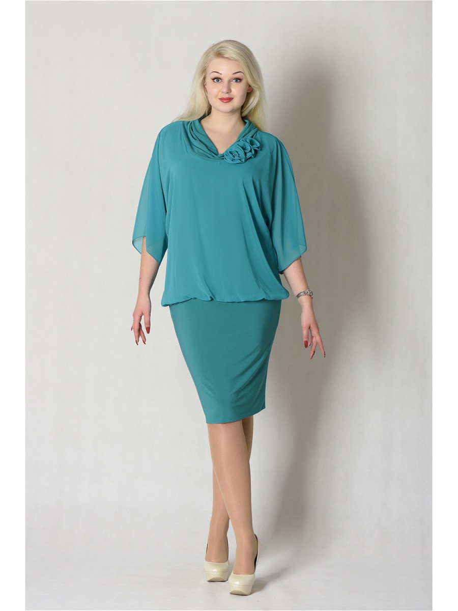 Платье  - белый цвет