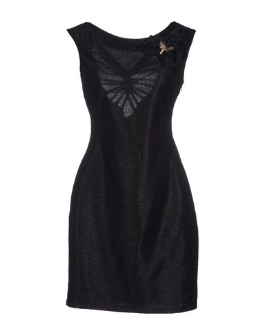 короткое платье  - Черный цвет