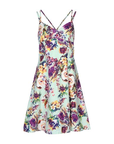 короткое платье  - Светло-зеленый цвет