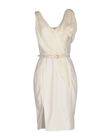 Платье до колена  - Слоновая кость цвет