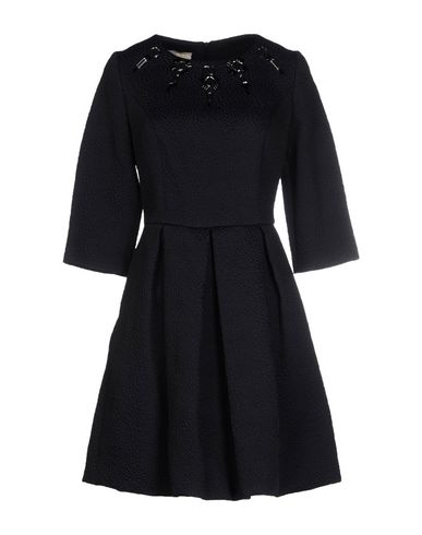 короткое платье  - Тёмно-синий цвет