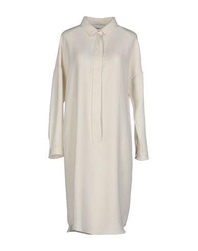 Платье до колена  - Светло-серый цвет