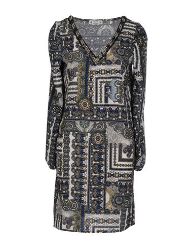 короткое платье  - Синий цвет