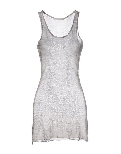 короткое платье  - Серый цвет