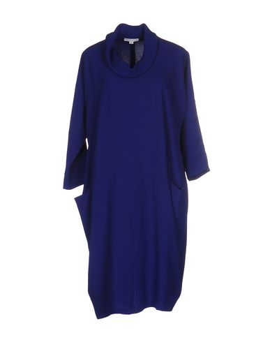 Платье до колена  - Черный,Синий цвет