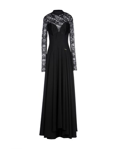 длинное платье  - Черный цвет