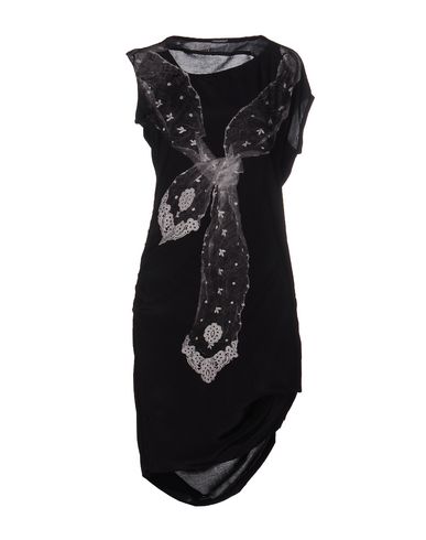 короткое платье  - Черный цвет