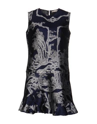 короткое платье  - Тёмно-синий цвет