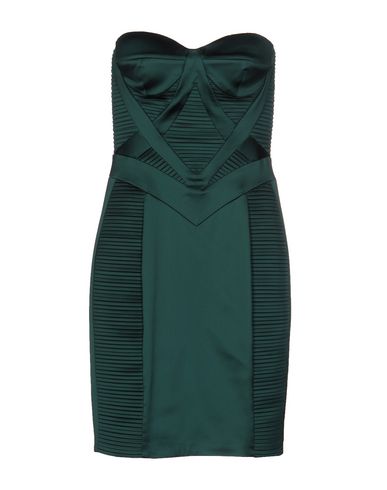 короткое платье  - Темно-зеленый цвет