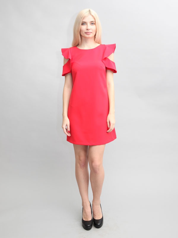 Платье  - белый цвет