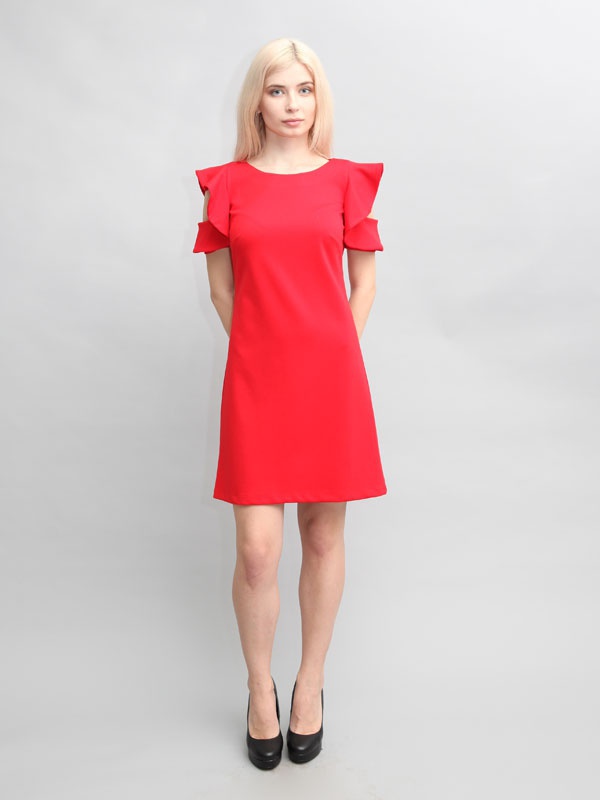 Платье  - белый цвет