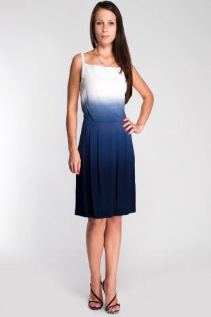 Платье  - индиго цвет