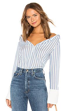 Блузка  - Нежно-голубой цвет