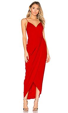 Платье  - Красный цвет