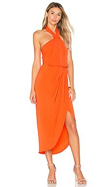 Платье  - Оранжевый цвет