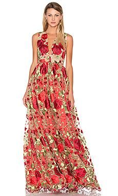 Платье  - Красный цвет