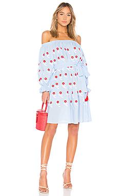 Платье  - Нежно-голубой цвет