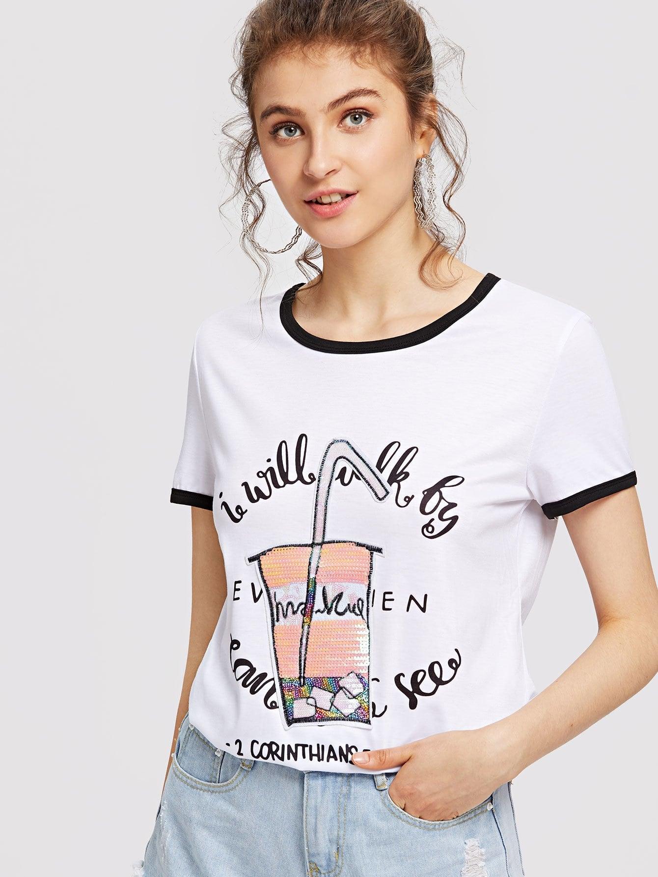 футболка SheIn