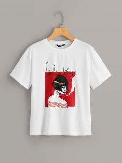 Футболка SheIn Футболка SheIn