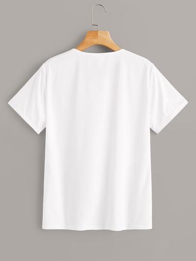 футболка SheIn футболка SheIn