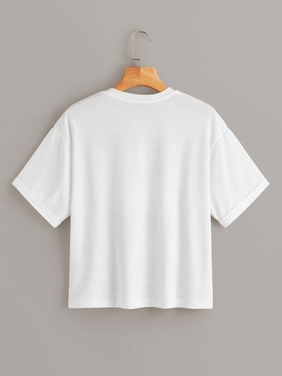 футболка SheIn футболка SheIn