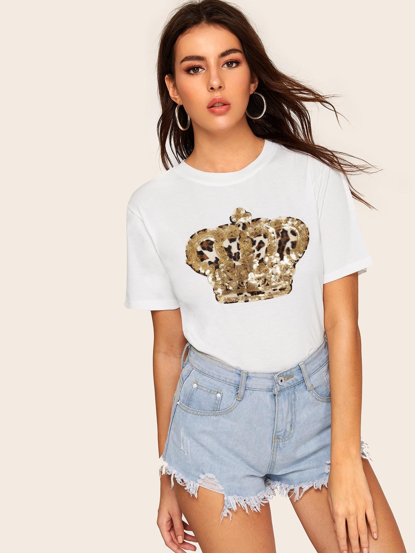 футболка SheIn футболка SheIn