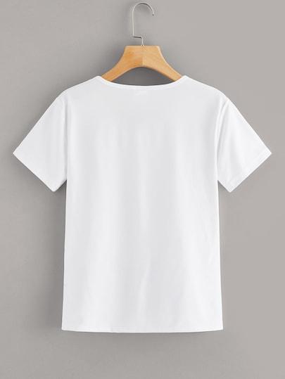 футболка SheIn футболка SheIn