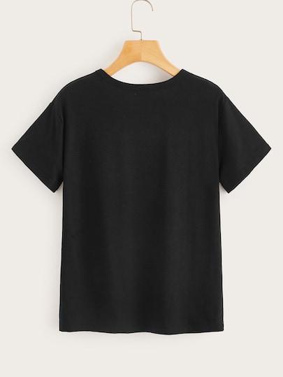футболка SheIn футболка SheIn