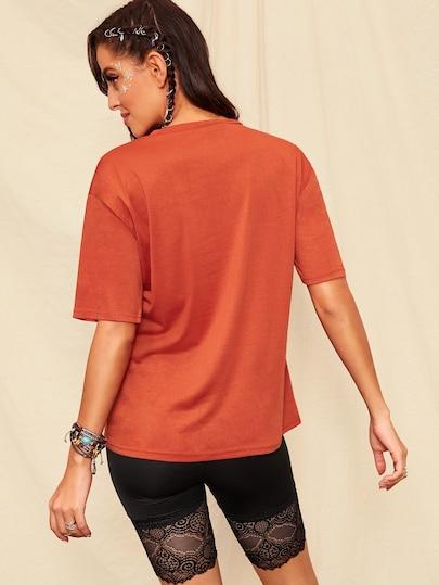 футболка SheIn футболка SheIn