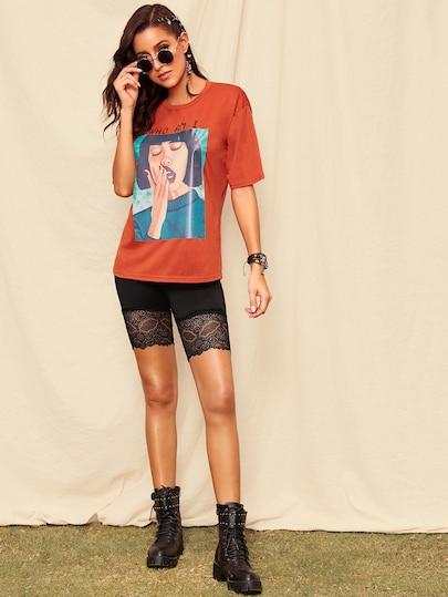 футболка SheIn футболка SheIn