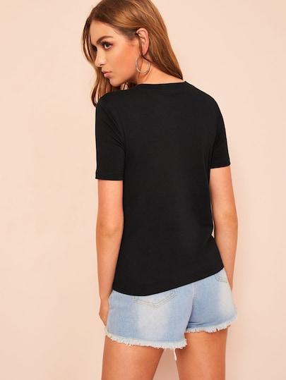 футболка SheIn футболка SheIn