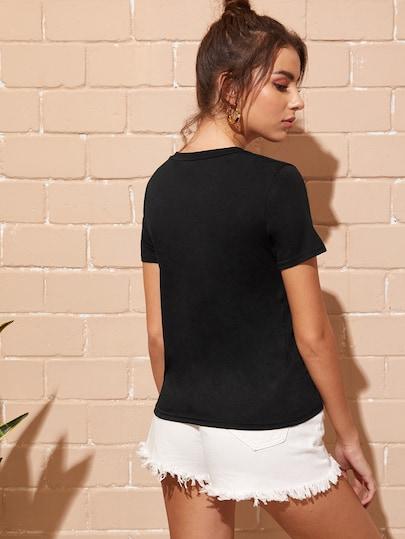 футболка SheIn футболка SheIn