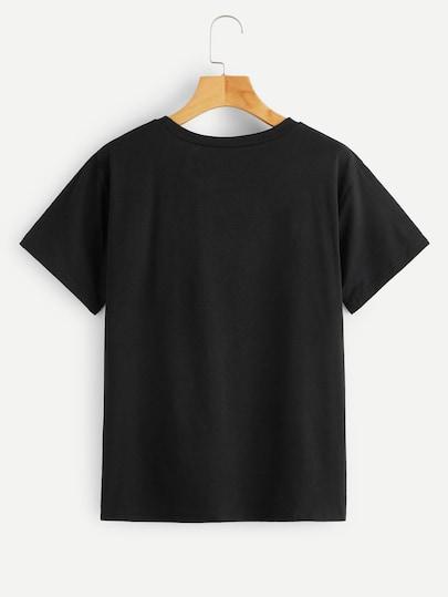 футболка SheIn футболка SheIn