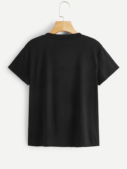 футболка SheIn футболка SheIn