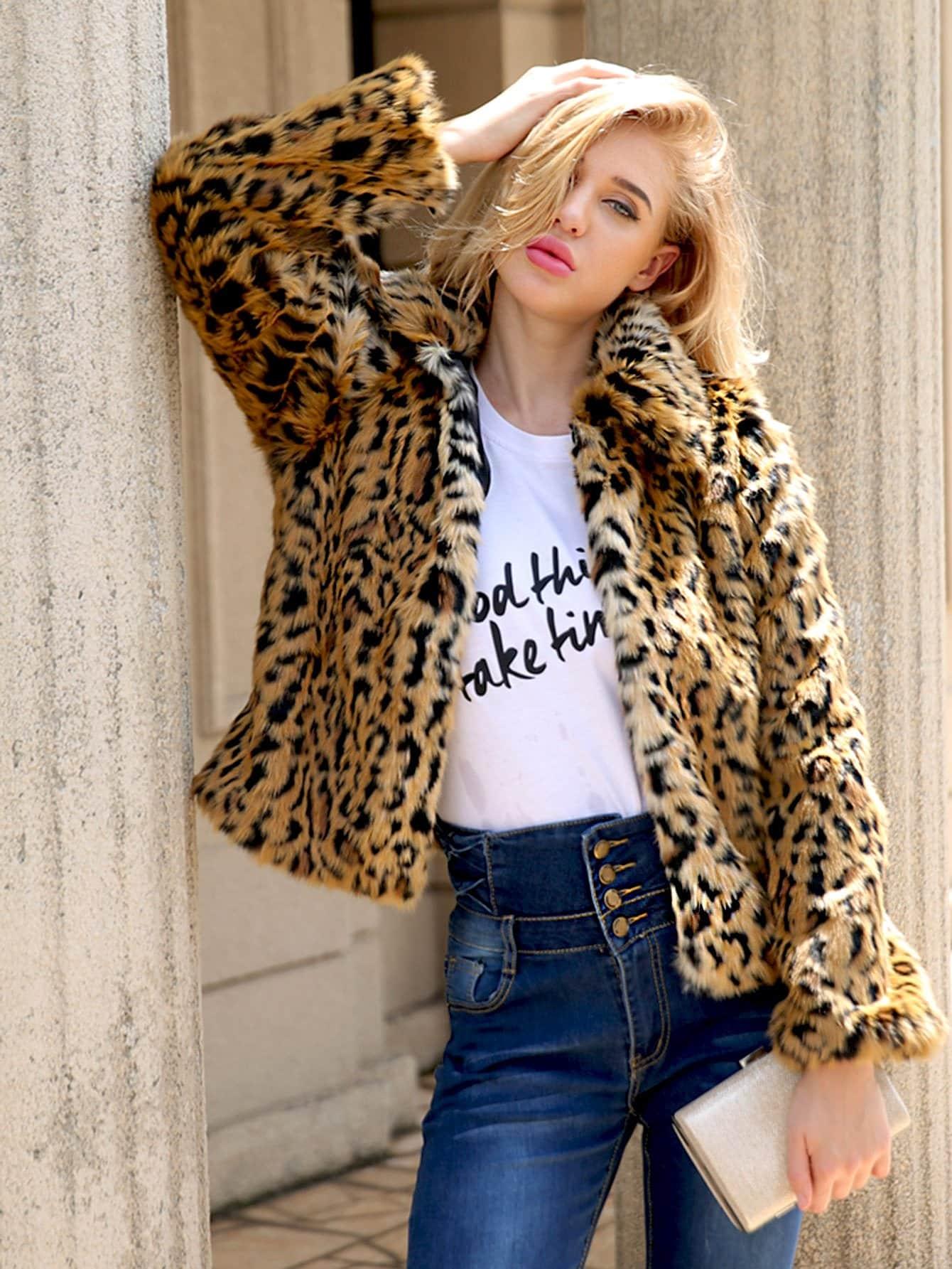 Raglan Sleeve Ребристый полосатый тройник Пальто SheIn