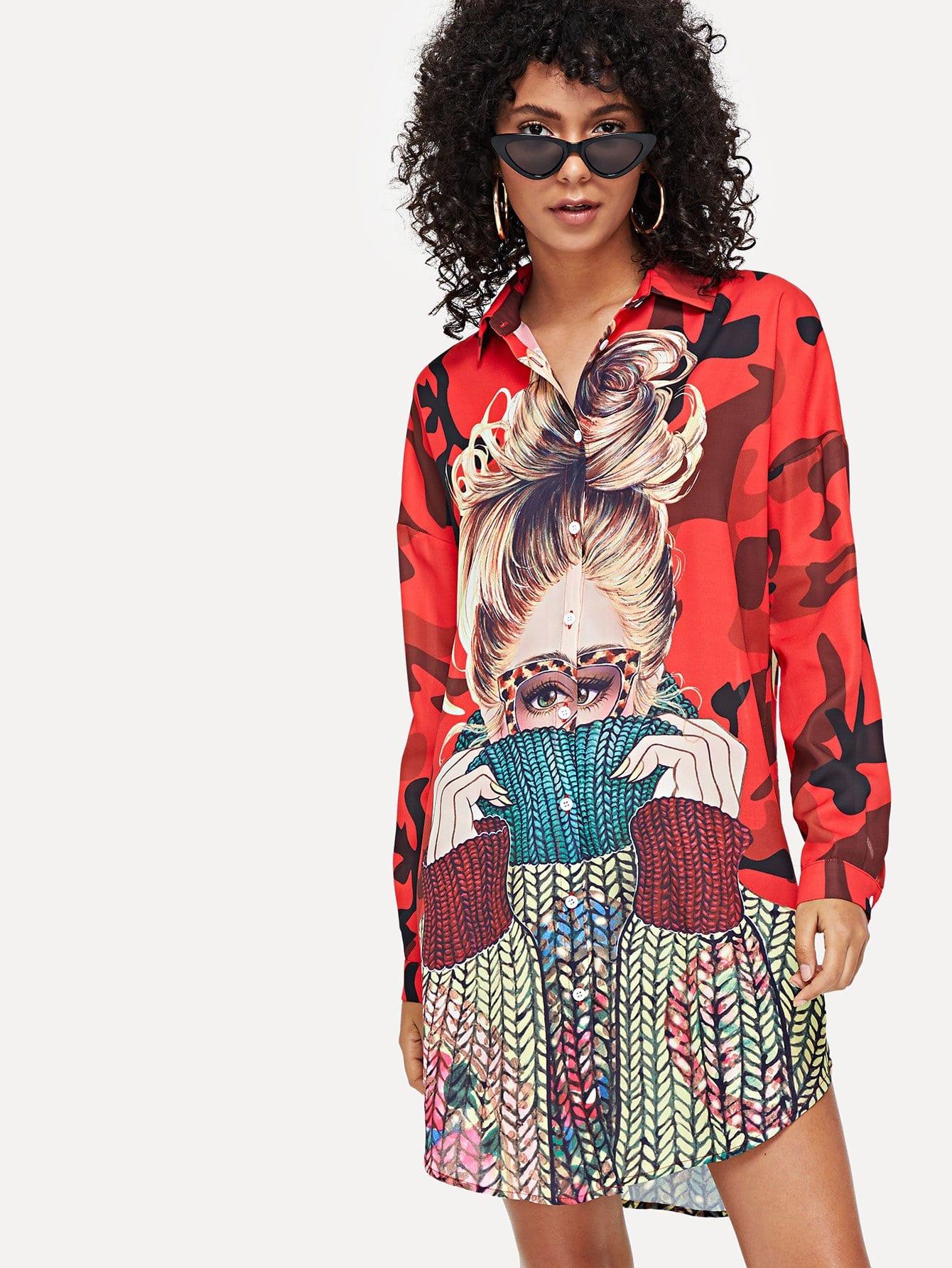 Рубашка SheIn