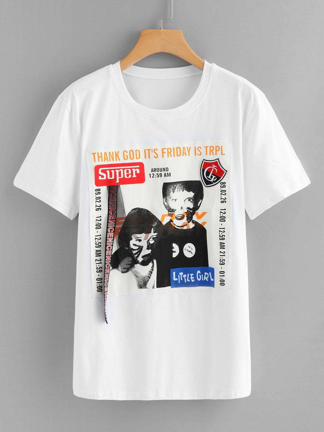 футболка SheIn