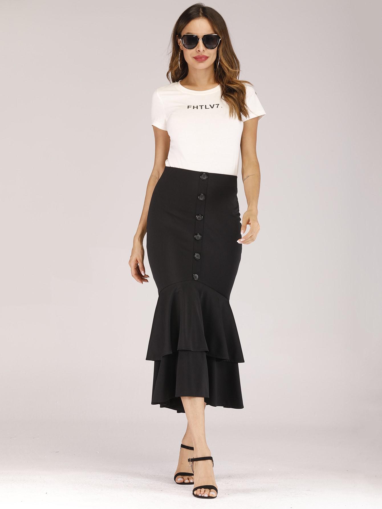 Джинсовый топ  - Синий цвет