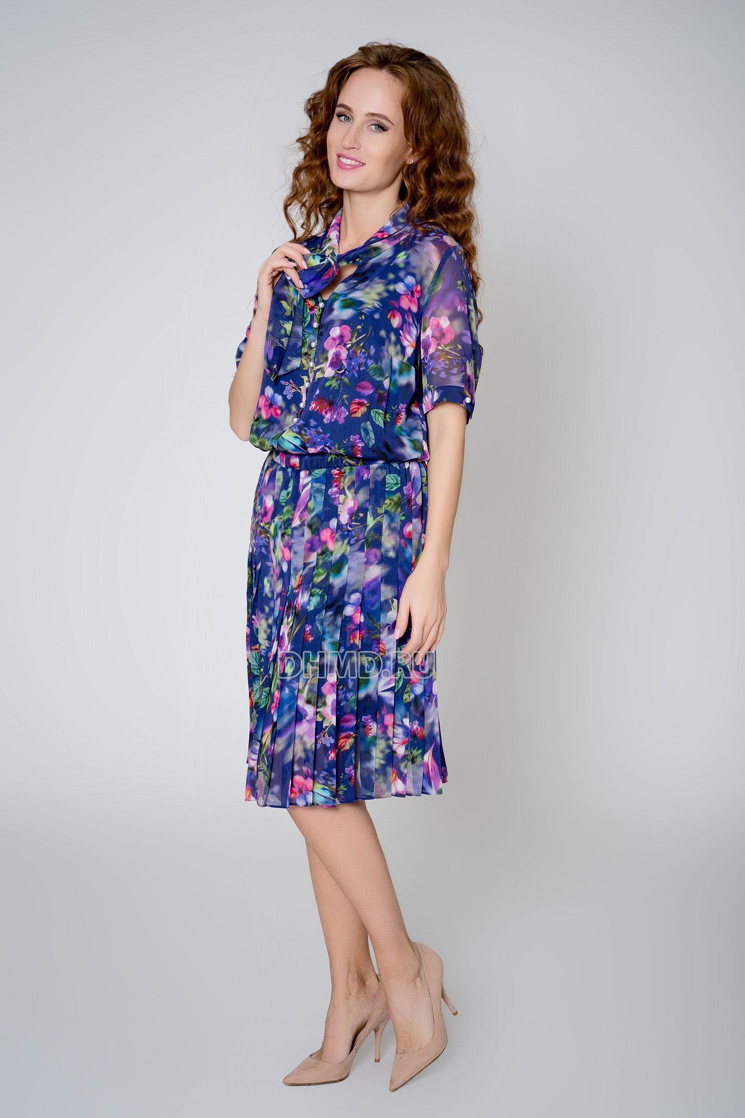 Платье  - разноцветный цвет